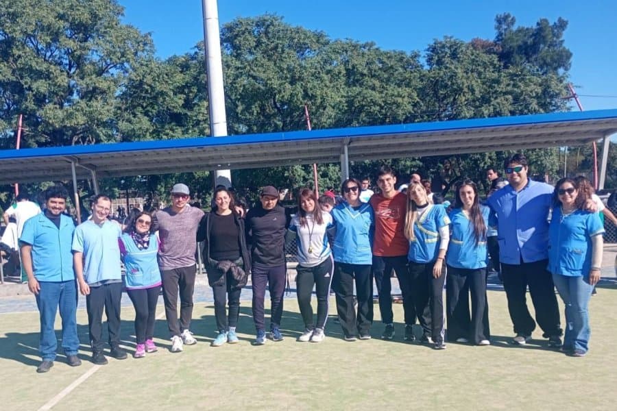 Jornada de deporte inclusivo con alumnos de la escuela ASAIM