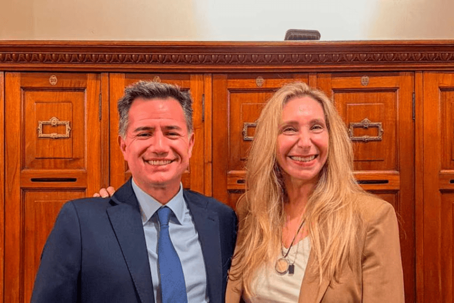 Karina Milei desembarcó en el Congreso para ordenar la estrategia legislativa de La Libertad Avanza junto a Martín Menem