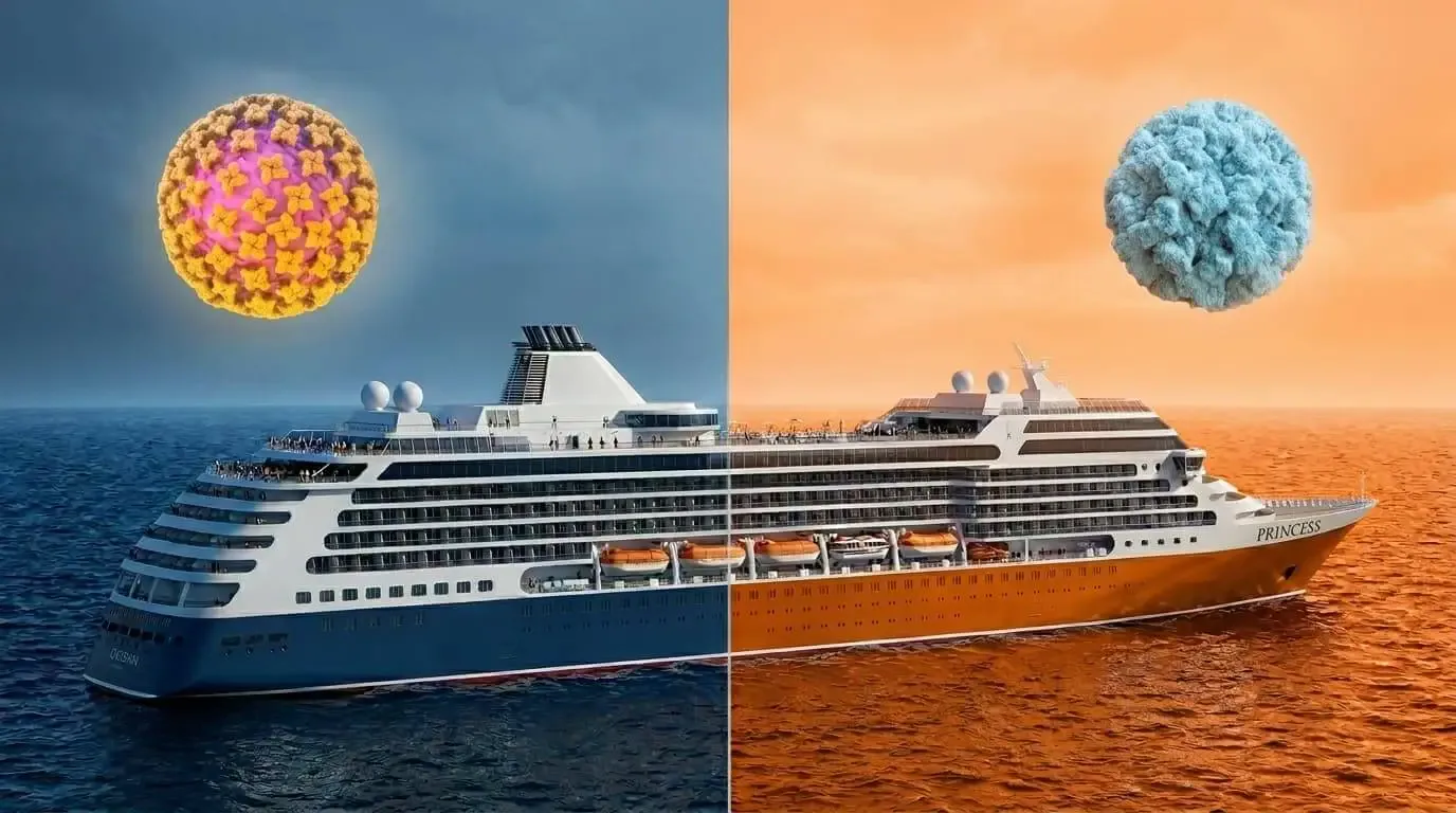 Doble crisis sanitaria en altamar: norovirus en Florida y drama por hantavirus en el buque que zarpó de Ushuaia