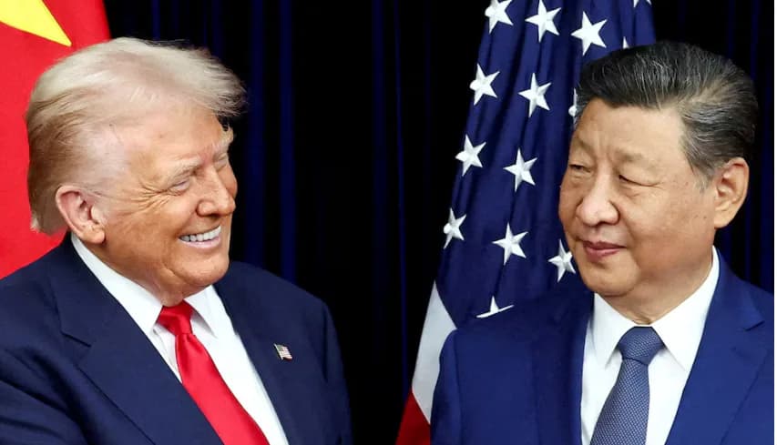 Donald Trump llegó a Beijing para una cumbre clave con Xi Jinping bajo la sombra de la guerra con Irán