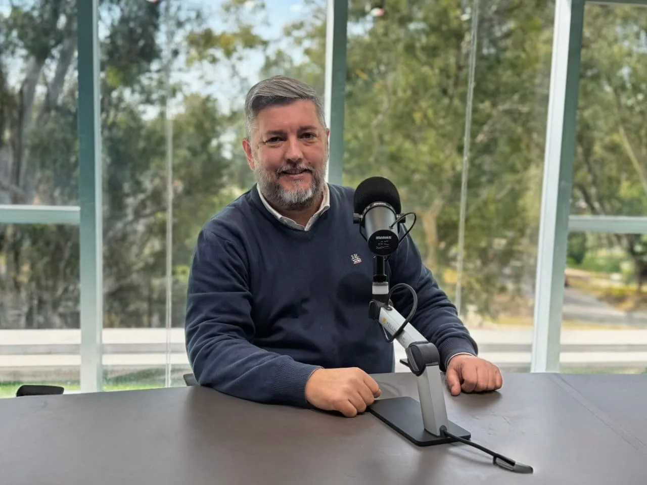 El precandidato a intendente, Martín Díaz Achaval se comprometió a trabajar para forjar una relación más próxima con los vecinos