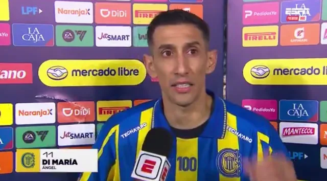 Ángel Di María apuntó contra el arbitraje tras la eliminación de Rosario Central ante River en el Monumental