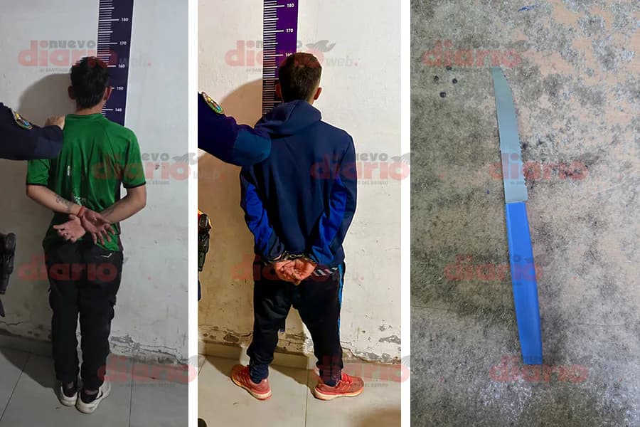 Quiso impedir a cuchillazos que la Policía detuviera a su hermano en el barrio El Paraíso de La Banda