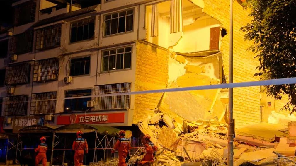 Tragedia en el sur de China: un sismo de magnitud 5.2 dejó dos muertos y miles de evacuados en Guangxi