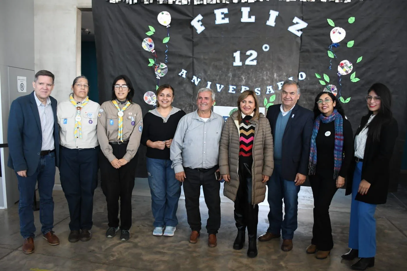 La intendente Norma Fuentes encabezó el acto por el 12° aniversario de la asociación ambientalista Traeer
