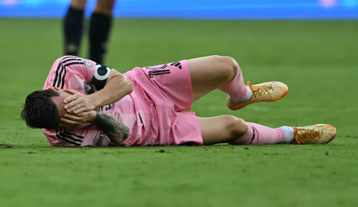 Alarma mundial: Lionel Messi se lesionó en el Inter Miami a semanas del Mundial 2026