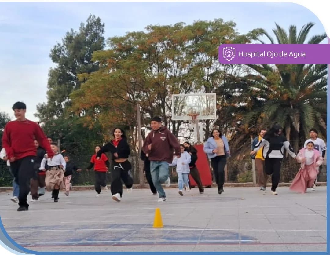 "Conectadxs": adolescentes y jóvenes de Ojo de Agua protagonizaron una jornada de salud, arte y recreación