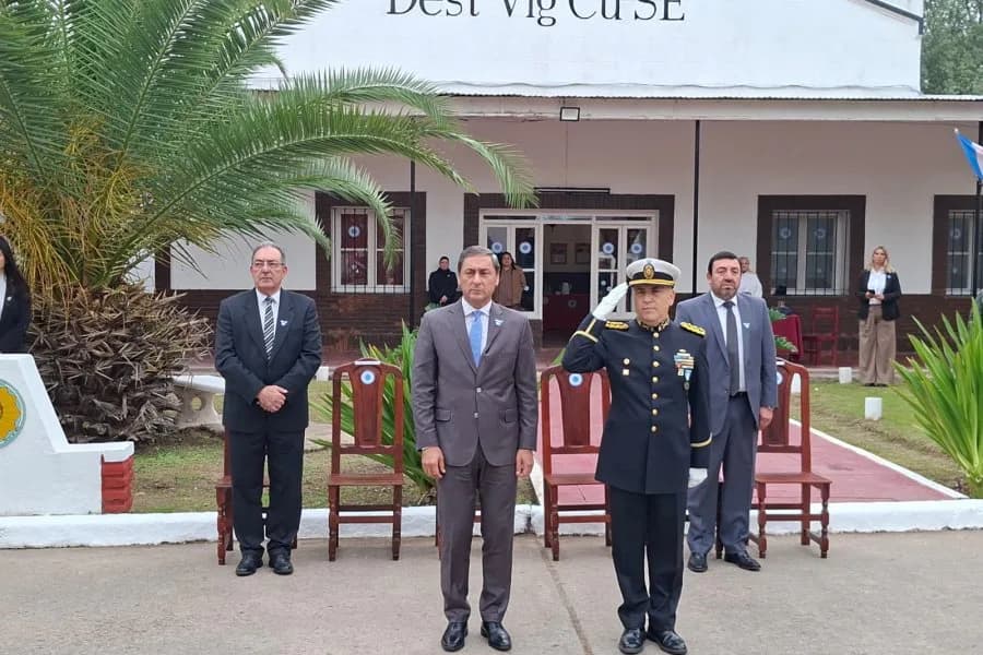 Carlos Silva Neder encabezó el acto central por el 216° aniversario del Ejército Argentino