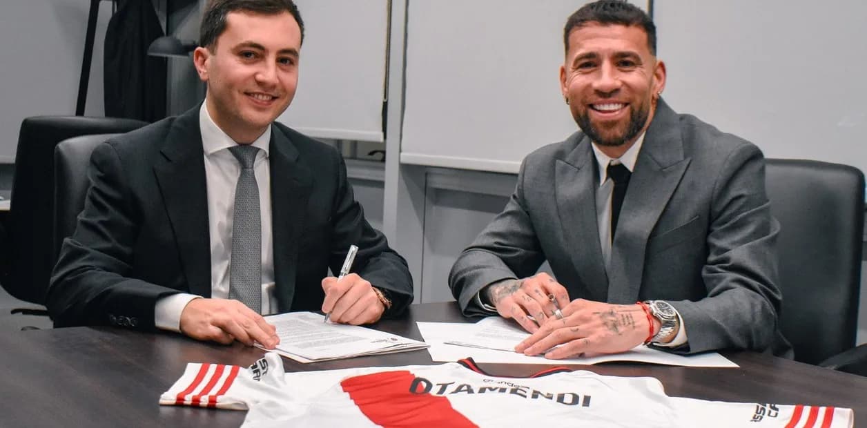 Fin de la novela: Nicolás Otamendi firmó con River y cumplirá el sueño de jugar en el club de sus amores