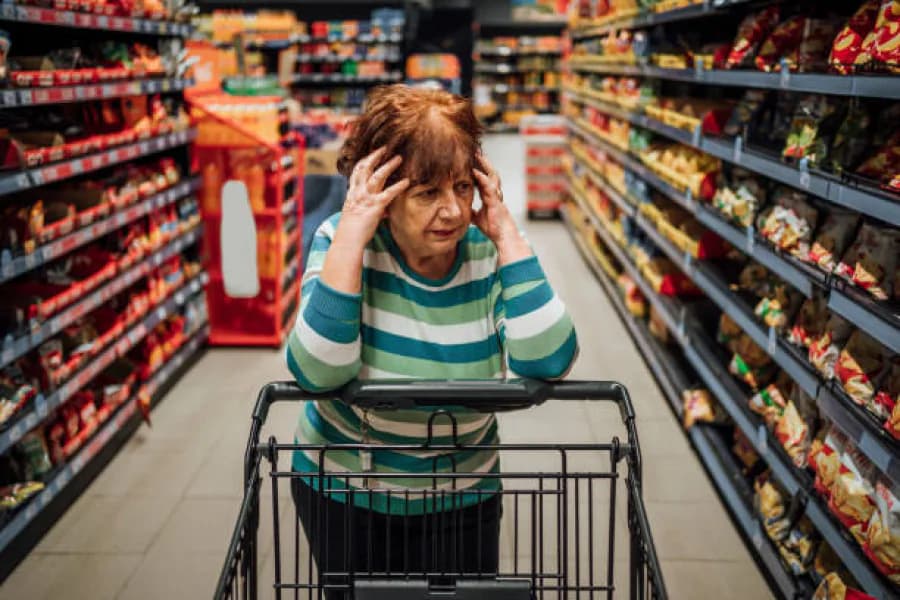 Pese a la desaceleración de la inflación general, la harina, el aceite y la carne volvieron a subir con fuerza