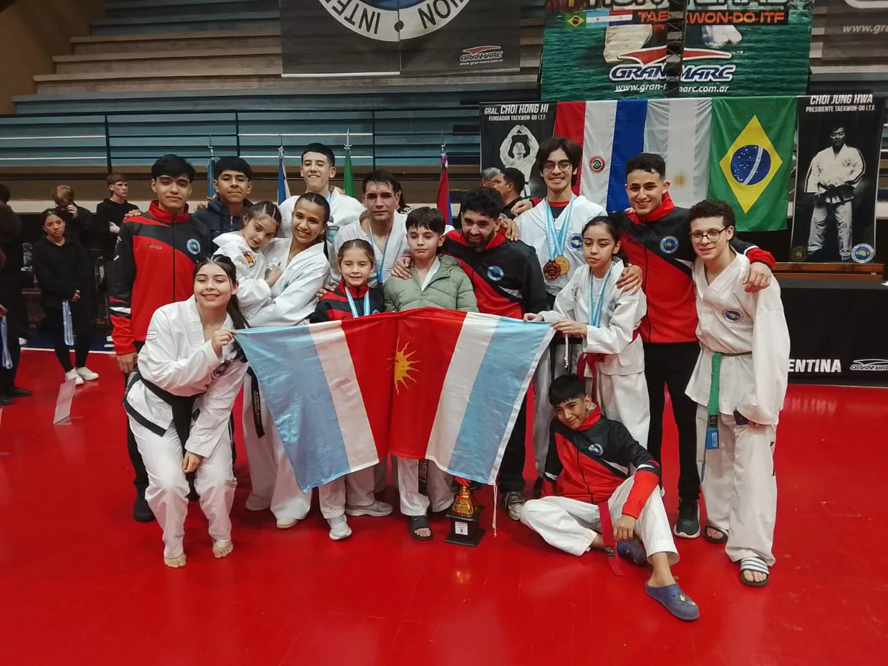 Histórico podio para el taekwondo santiagueño: Top Team logró el tercer puesto en el Internacional 3 Fronteras