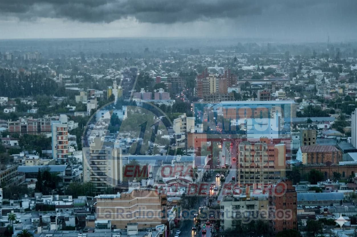 Santiago del Estero se tiñe de gris: ambiente húmedo, templado y con lluvias intermitentes hasta el domingo