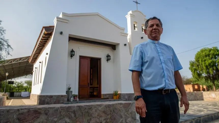 Radio LV11 transmite en vivo la santa misa desde el santuario de Mama Antula desde Villa Silípica