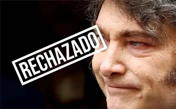 Duro revés para Milei: una encuesta revela que su imagen negativa trepó al 55% y que "Corrupción" es la palabra que define su gestión