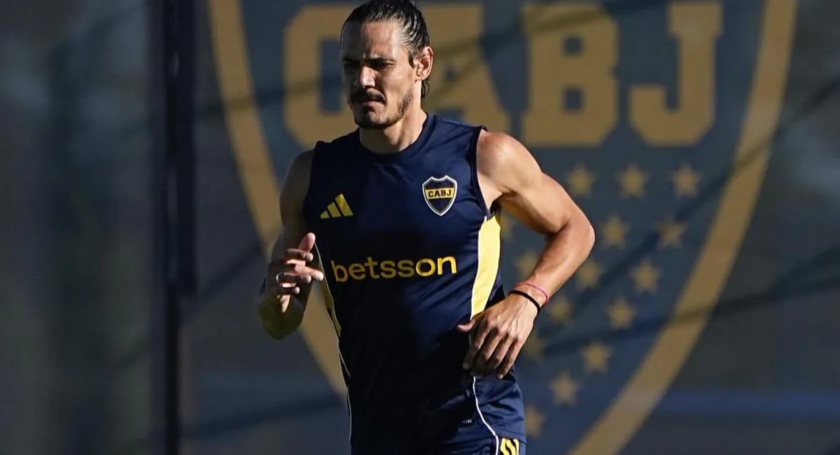 Incertidumbre en Boca: la dirigencia analiza rescindir el contrato de Edinson Cavani ante sus reiteradas lesiones