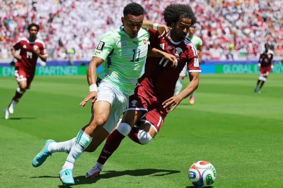 Suiza y Qatar no se sacaron ventajas en un electrizante estreno por el Grupo B del Mundial 2026