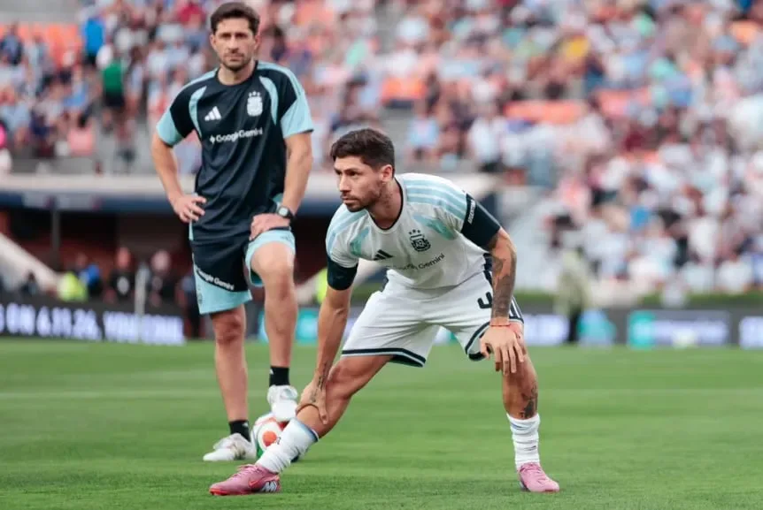 Gonzalo Montiel encendió las alarmas en la Selección Argentina y podría perder el puesto frente a Austria