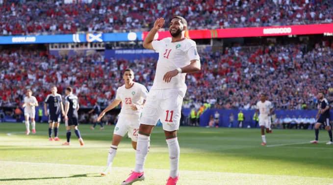 Marruecos le ganó a Escocia y quedó a las puertas de la clasificación en el Mundial 2026