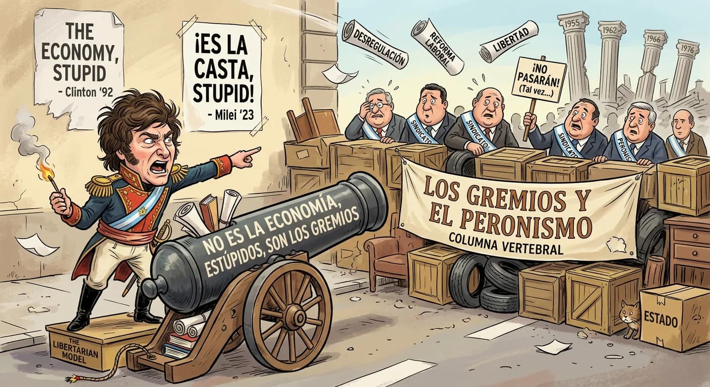 "It's the economy, stupid”, es el peronismo: el análisis sobre el trasfondo del modelo libertario