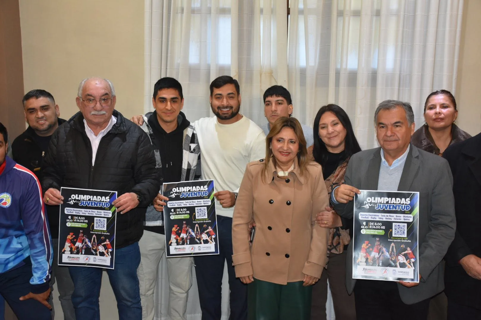 Con fuerte impronta deportiva, se lanzaron oficialmente las Olimpiadas de la Juventud 2026 en Santiago del Estero