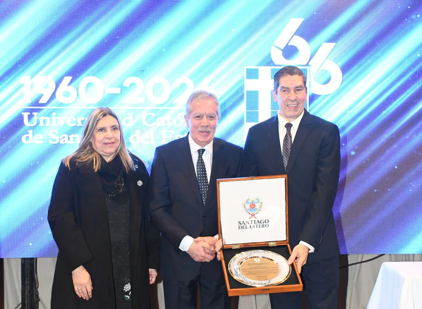 La UCSE celebró su 66° aniversario con un acto académico y el foco puesto en la transformación tecnológica