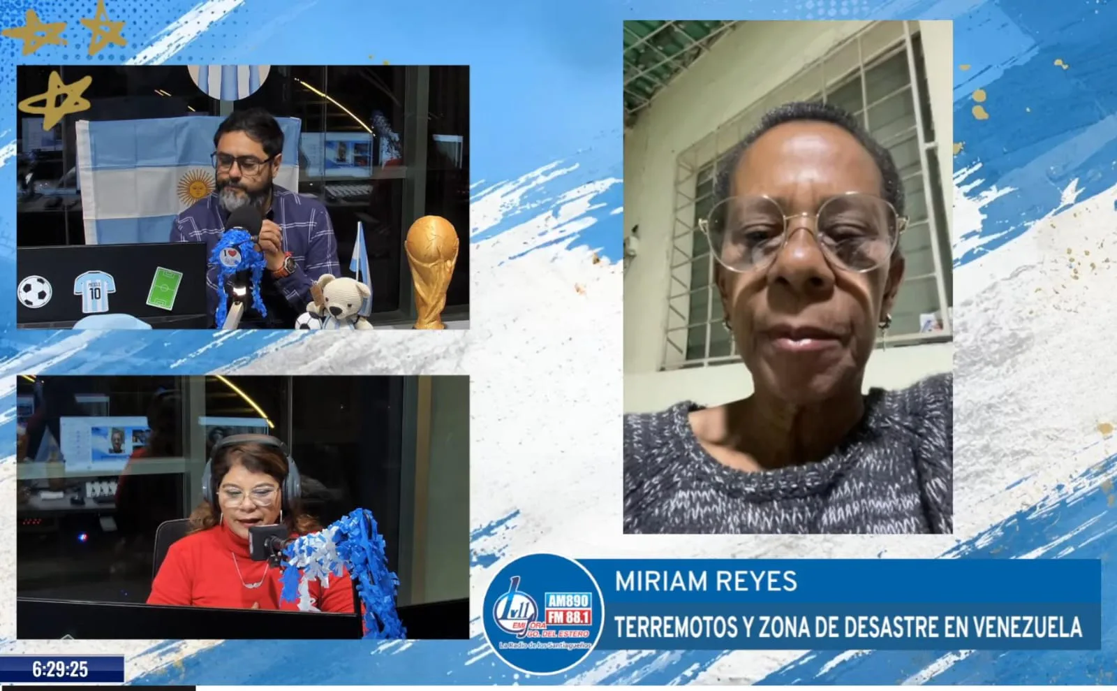 Catástrofe humanitaria: El crudo testimonio de una venezolana a Radio LV11 tras el terremoto: "Trabajamos con las uñas y el sueldo mínimo es de medio dólar"