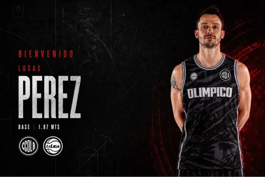 Mercado de pases de la LNB: Lucas Pérez es el primer refuerzo de Olímpico de La Banda para la temporada 2026/27