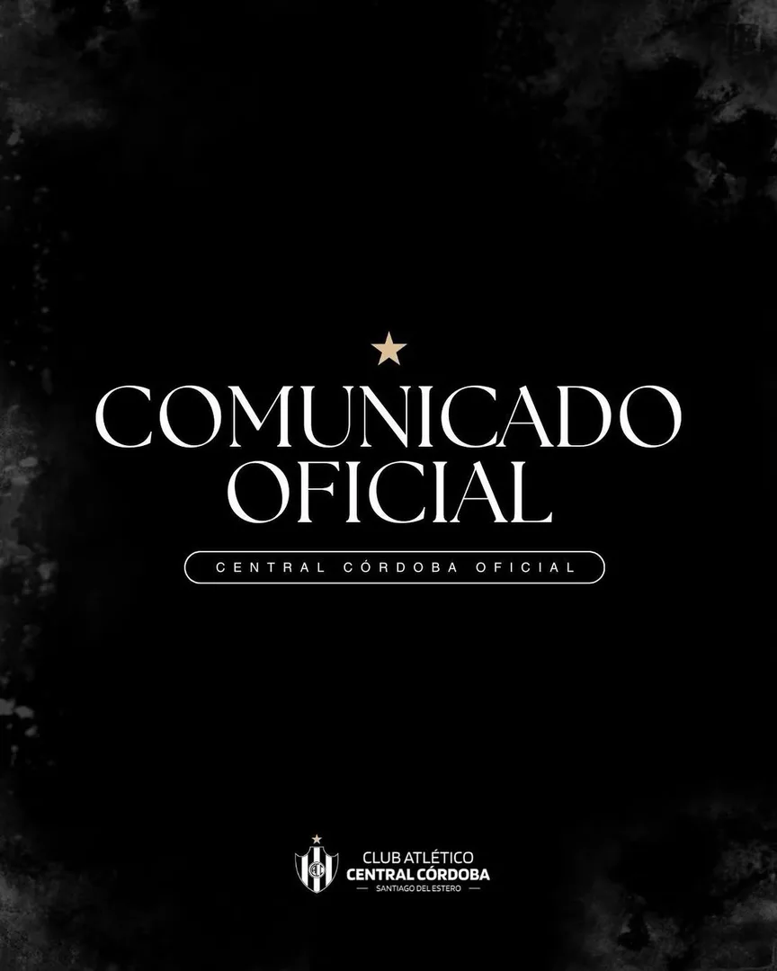 Central Córdoba apartó al jugador denunciado por un presunto abuso sexual: el comunicado oficial del club
