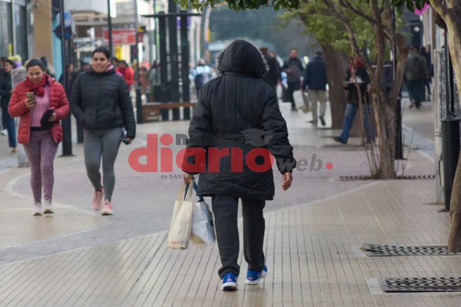 Se espera frío intenso, viento y posibles lluvias en Santiago del Estero