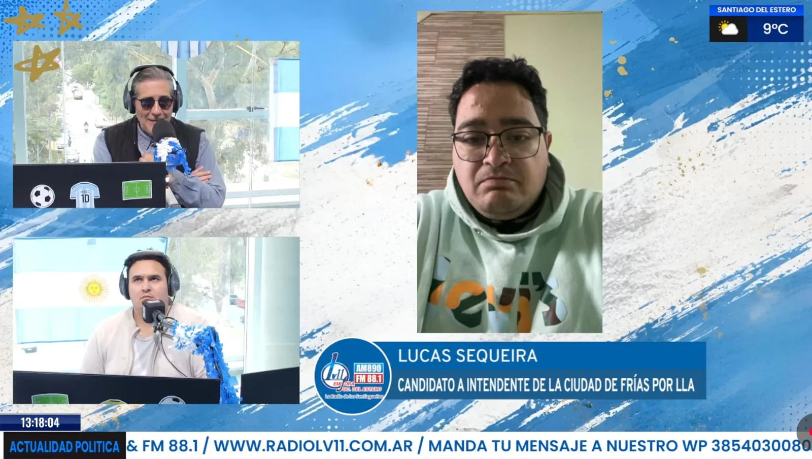 Lucas Sequeira, candidato de La Libertad Avanza en Frías: "La municipalidad debe dejar de ser una estructura política para convertirse en un motor de desarrollo"