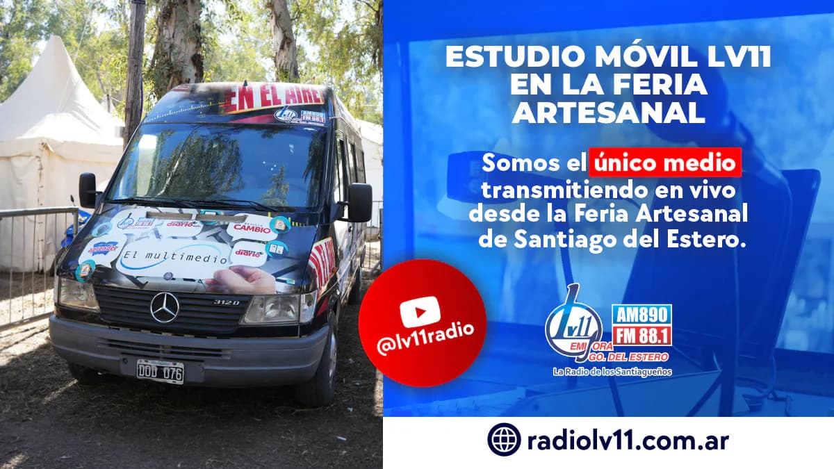 Radio LV11 lidera la cobertura de la Feria Artesanal durante julio