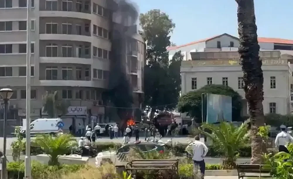 Múltiples explosiones en Damasco dejaron 18 heridos cerca del hotel donde se aloja Emmanuel Macron