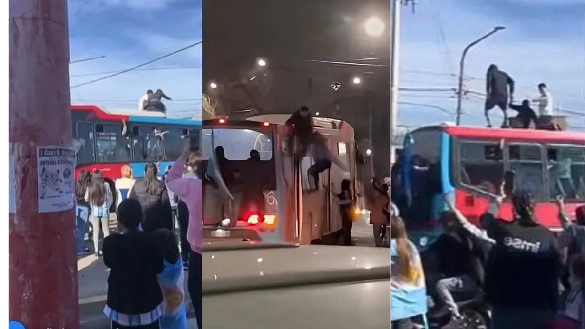 Suspenderán el transporte público por desmanes y riesgo para los choferes tras el partido de Argentina