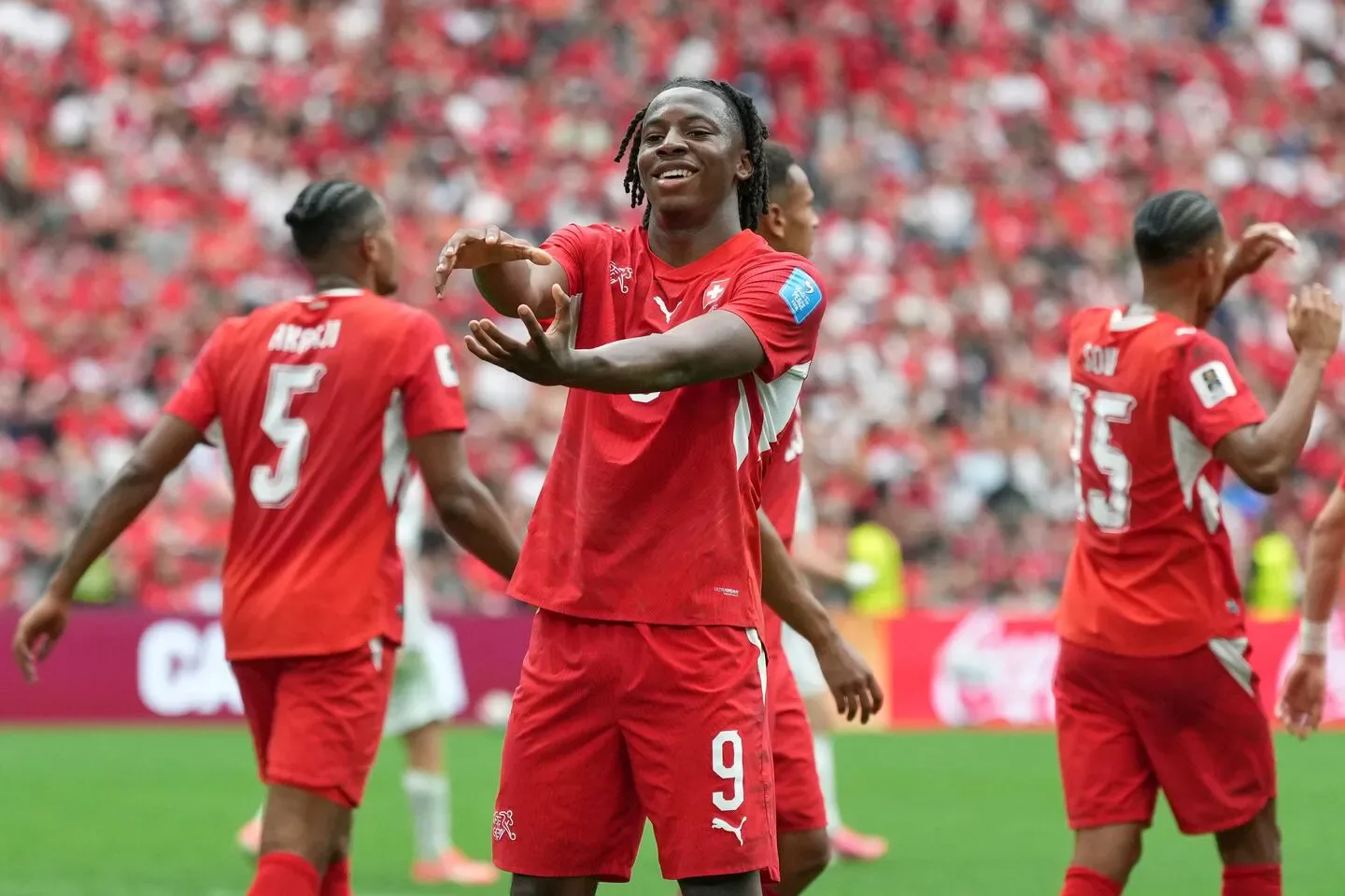 Baja sensible para Suiza: Johan Manzambi se perderá el cruce contra la Selección argentina por los cuartos de final del Mundial 2026