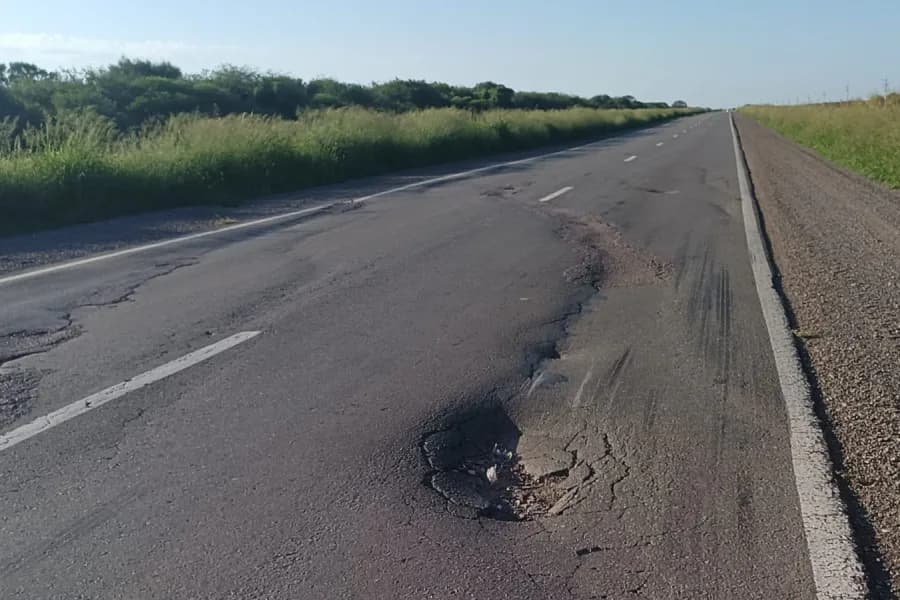 Crisis vial histórica: advierten que el 75% de las rutas nacionales están en estado "regular a malo"