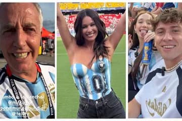 La farándula argentina celebró con euforia en las redes el histórico pase a la final del Mundial 2026