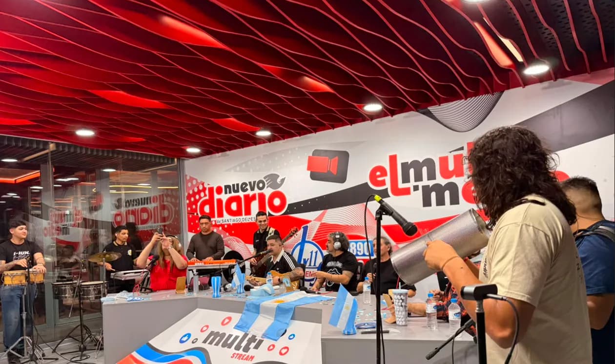 Los Bonys llegaron al Multistream para dar un concierto imperdible a pura fiesta para el mundo
