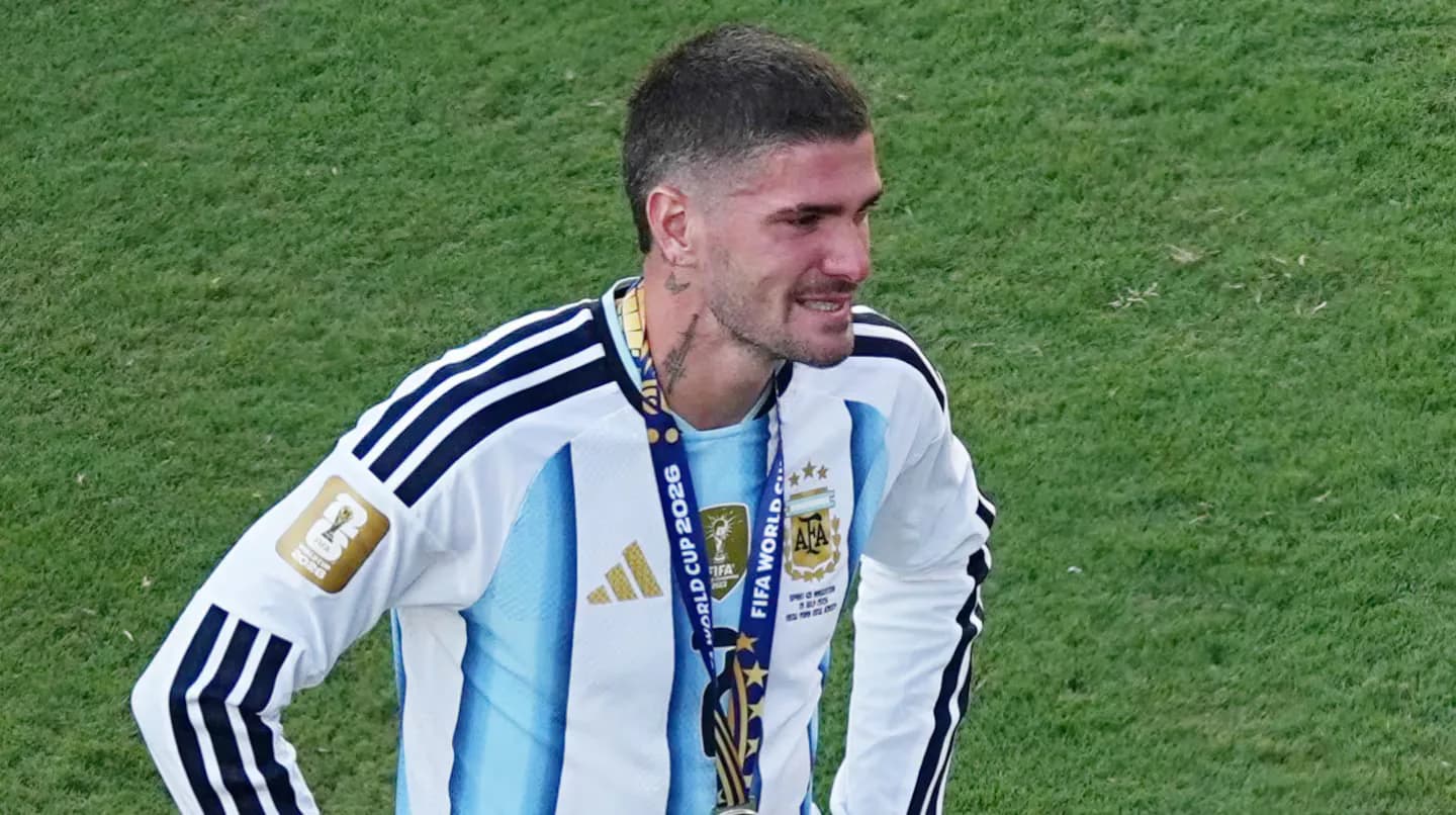 El fuerte mensaje de Rodrigo De Paul después de la final: “Cuánta gente esperaba esta caída”