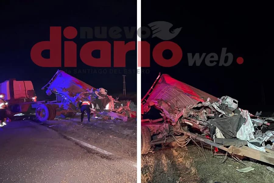Identificaron al joven camionero que murió en la Ruta 34 tras un violento choque entre las localidades de Argentina y Malbrán