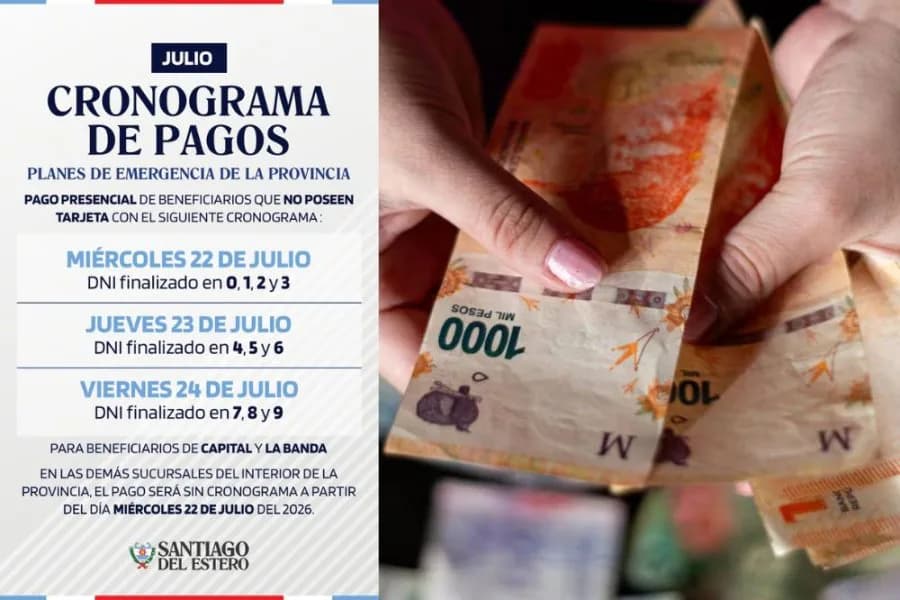 Anuncian el cronograma de pago de los Planes de Emergencia y la última cuota del bono provincial