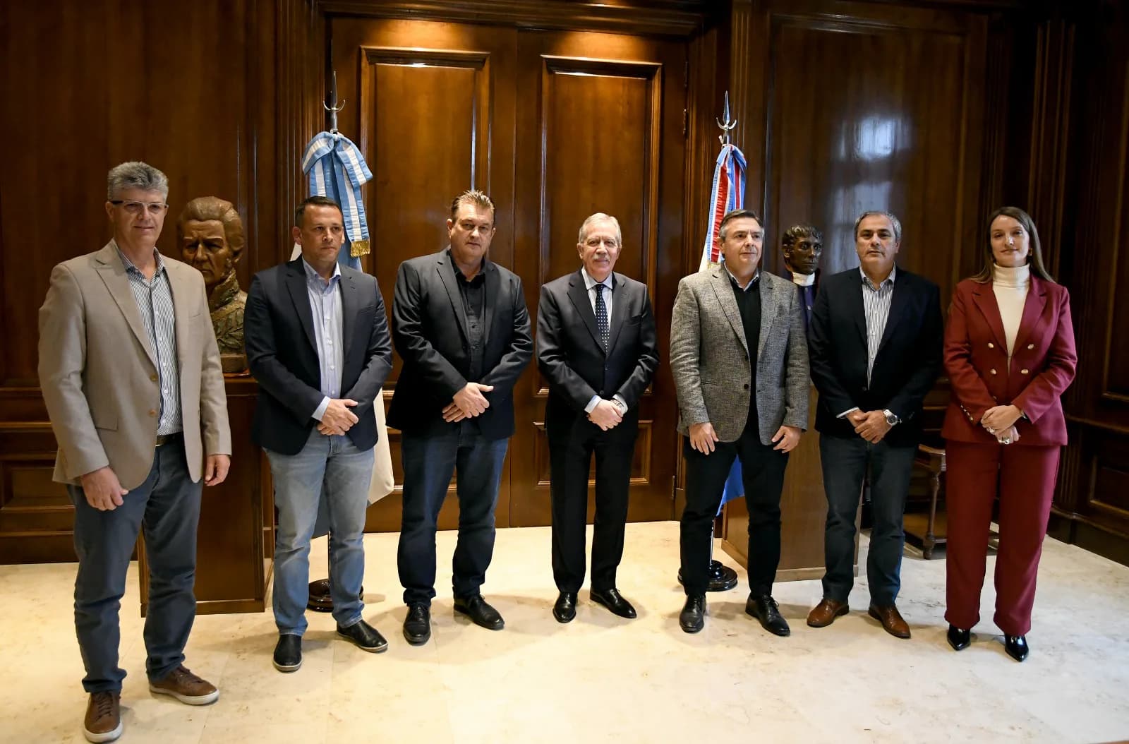 El gobernador Elías Suárez recibió al ministro de Producción de Chaco