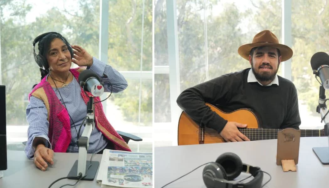 Berta Ruiz y Octavio Muratore llevaron el sabor y la música de Santiago a la Peña de LV11