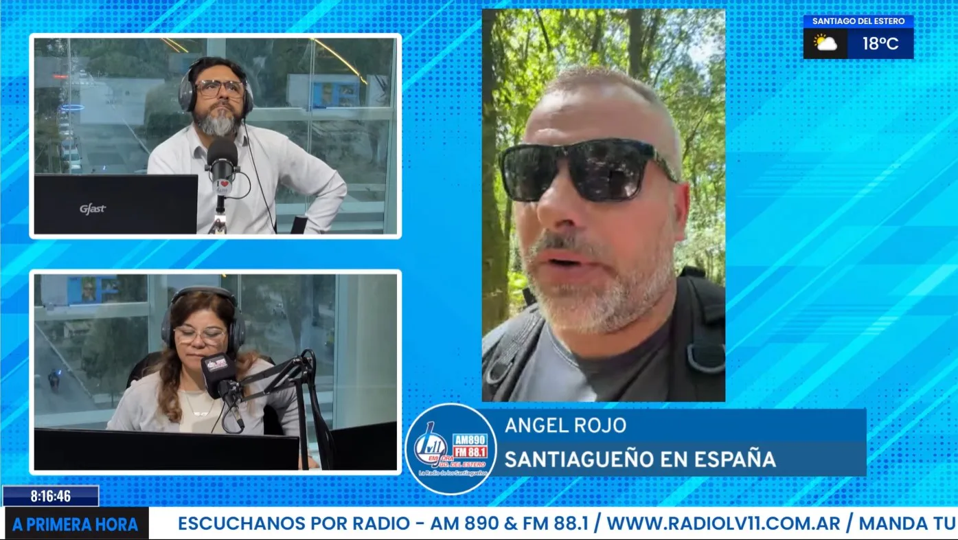 Ángel Rojo recorrió el Camino de Santiago y destacó la fe que une a España y Santiago del Estero