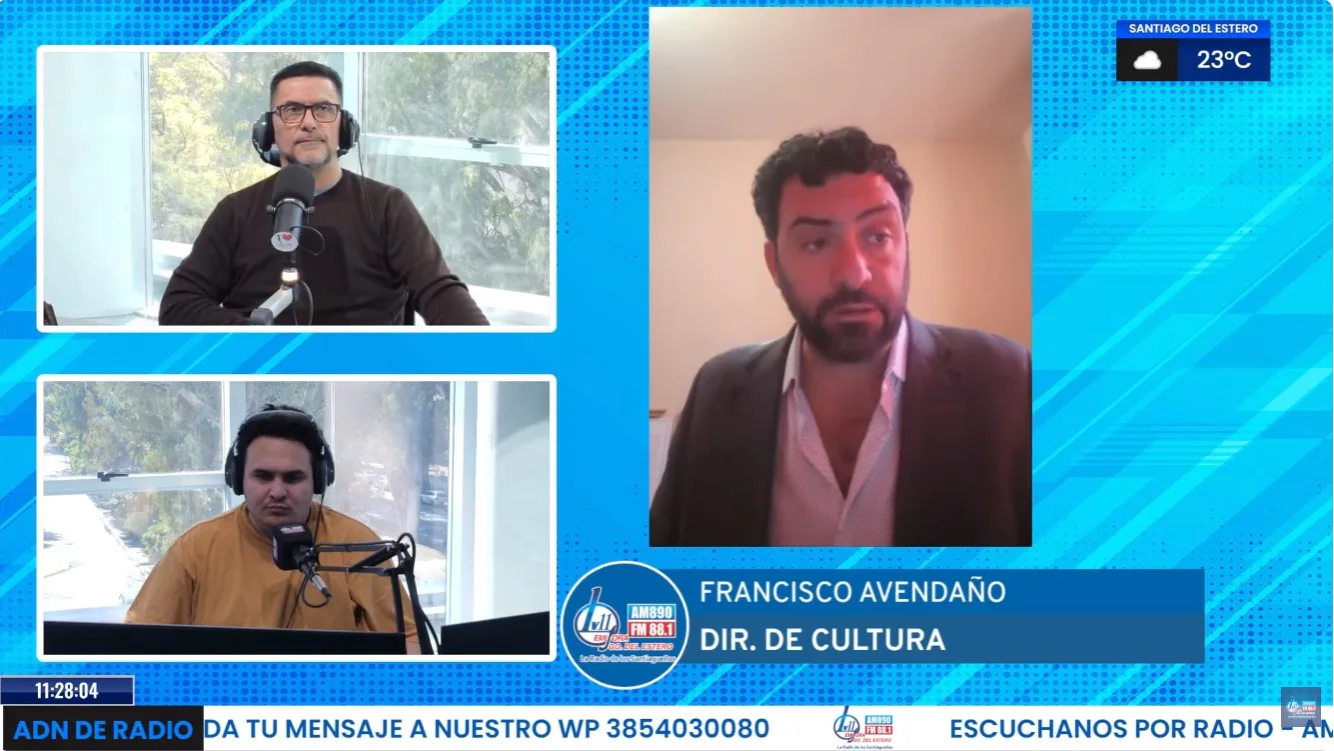 "Los festejos fortalecen la identidad santiagueña", afirmó Francisco Avendaño