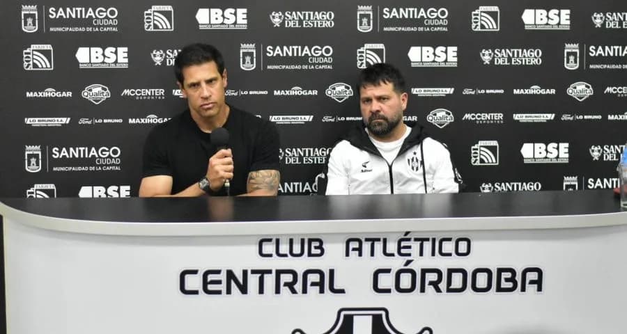 “Queremos un equipo que compita y tenga identidad”: Sebastián Domínguez fue presentado en Central Córdoba