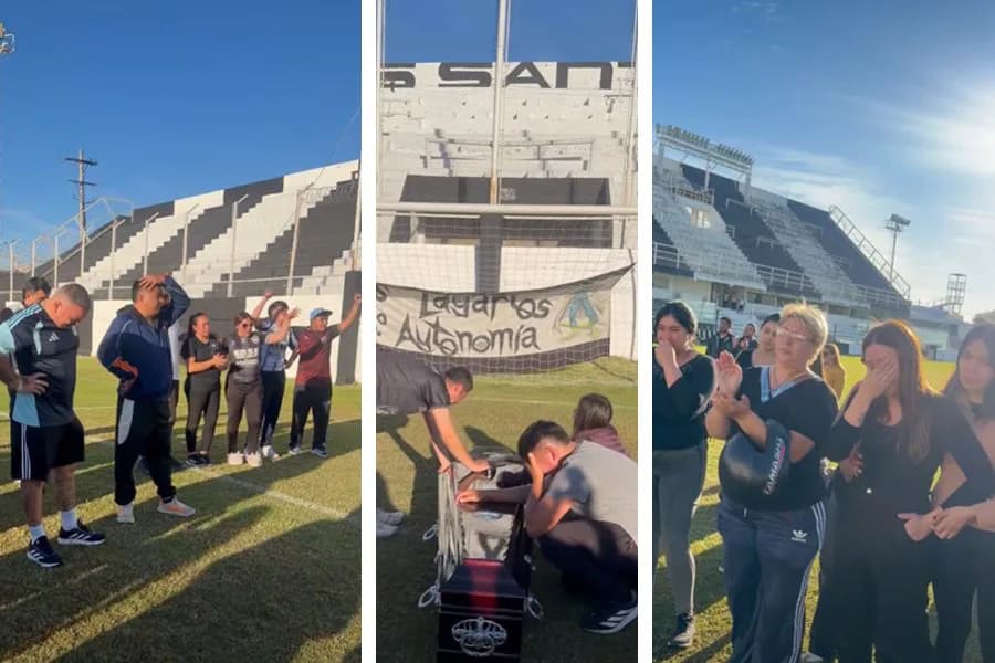 Emotivo adiós a "Chester", el reconocido hincha de Central Córdoba que fue despedido en el estadio del Ferroviario