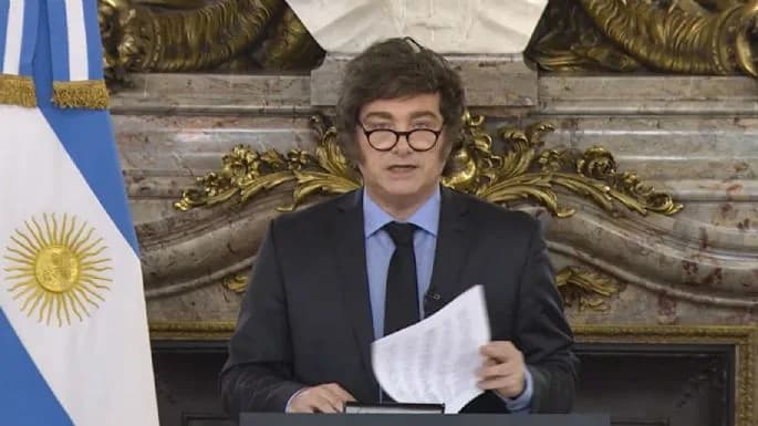 Javier Milei anunciará por cadena nacional el proyecto de ley que prohíbe la emisión monetaria