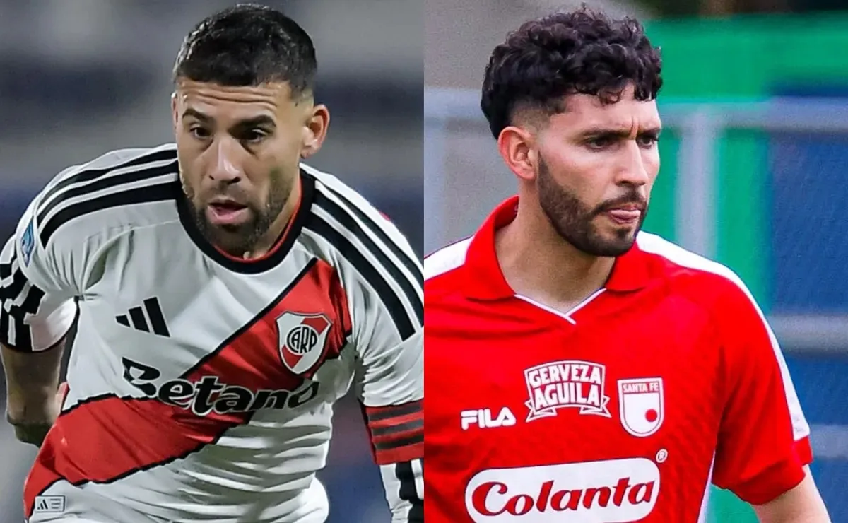 Definido el rival de River: jugará ante Independiente Santa Fe por la Sudamericana