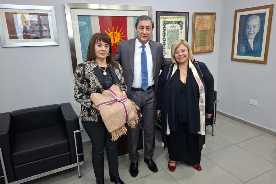 Carlos Silva Neder recibió a Susana Trimarco en el marco de una jornada sobre trata en entornos digitales