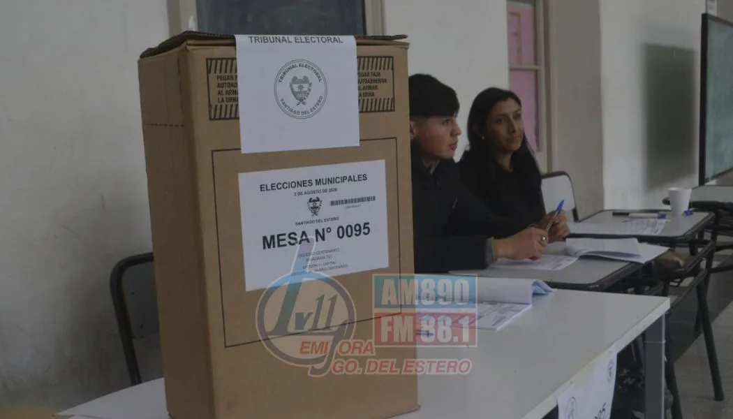 En Pinto ya votó el 50% del padrón y esperan una fuerte participación en el cierre